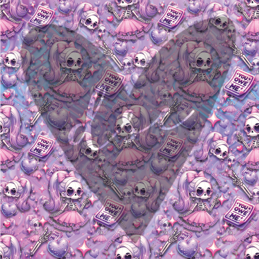 Assorted I Sent An Invoice Skeleton