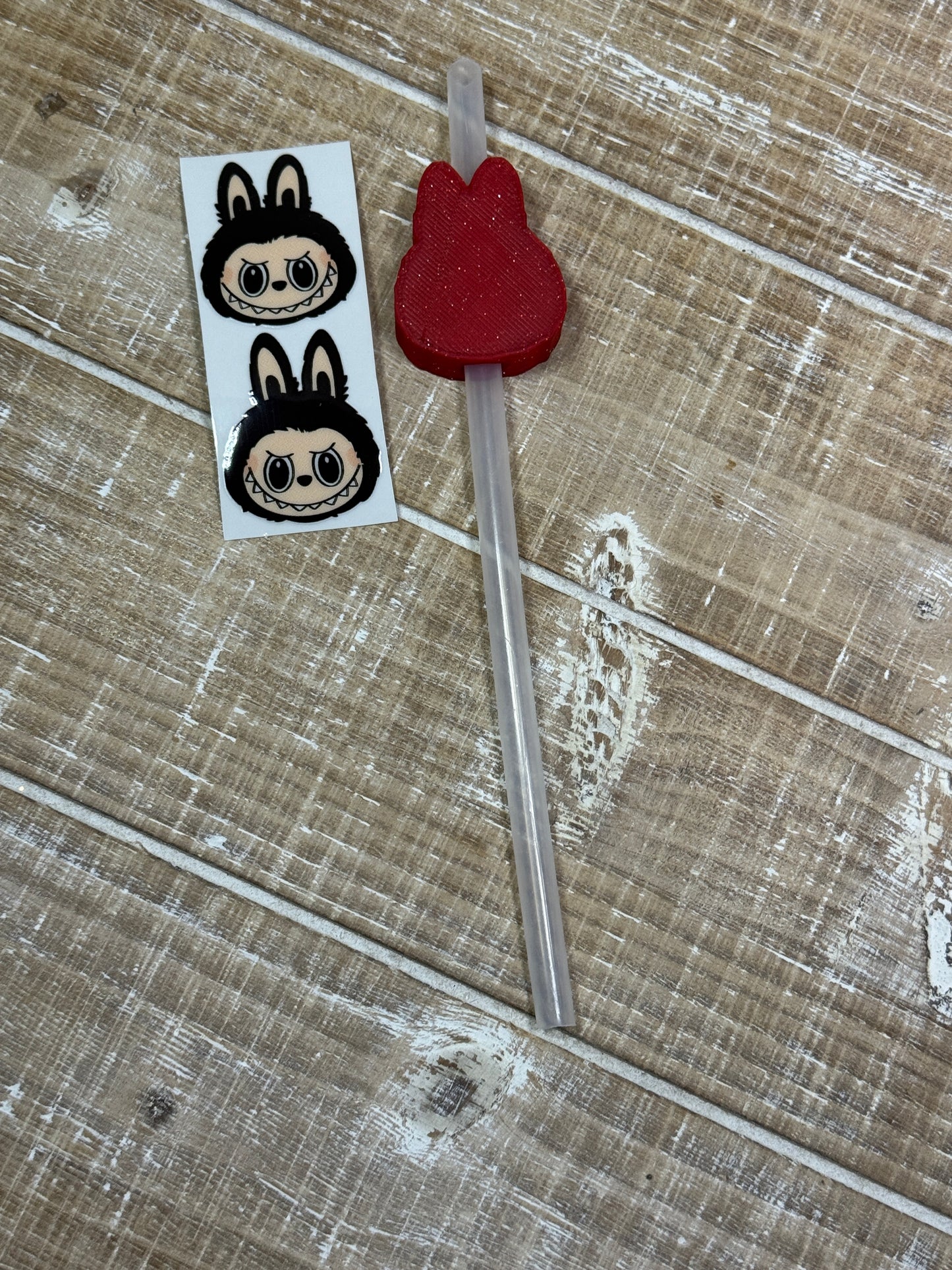 Assorted Straw Toppers