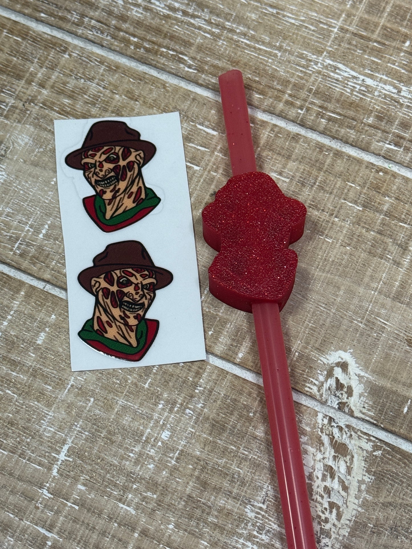 Assorted Straw Toppers
