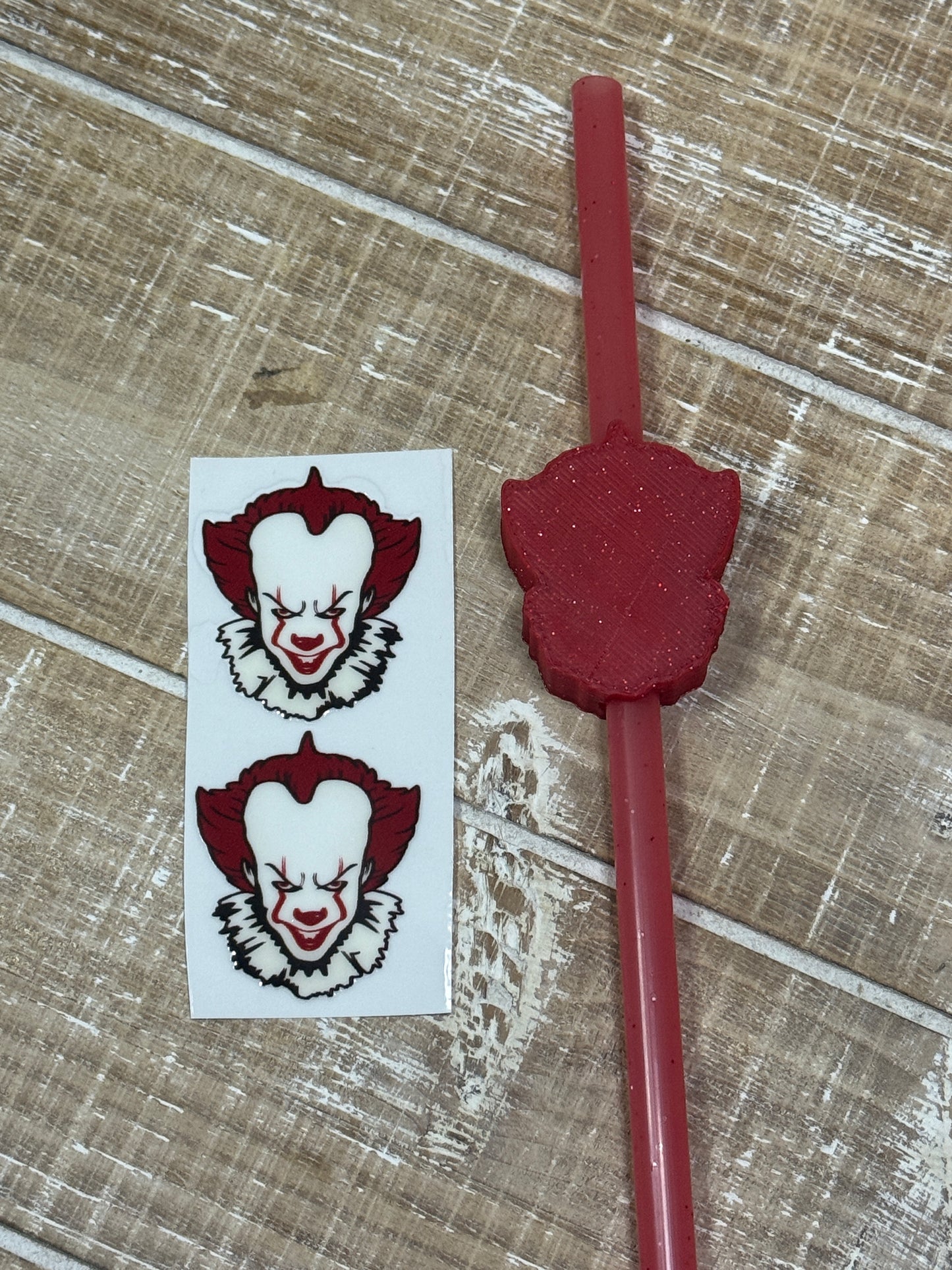 Assorted Straw Toppers