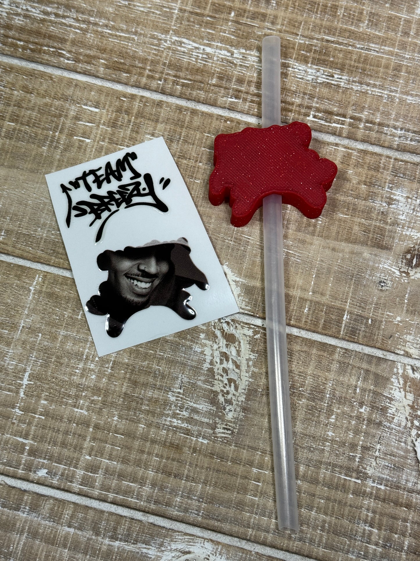 Assorted Straw Toppers