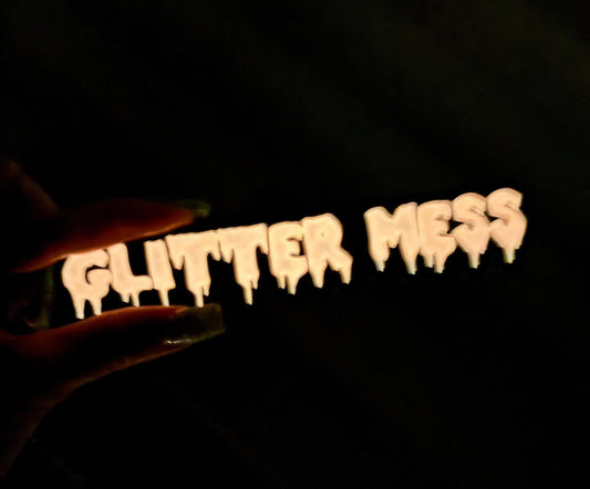 Custom Horror-Themed Social Media Name Plate