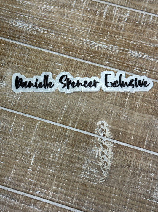 Custom Social Media Name Plate