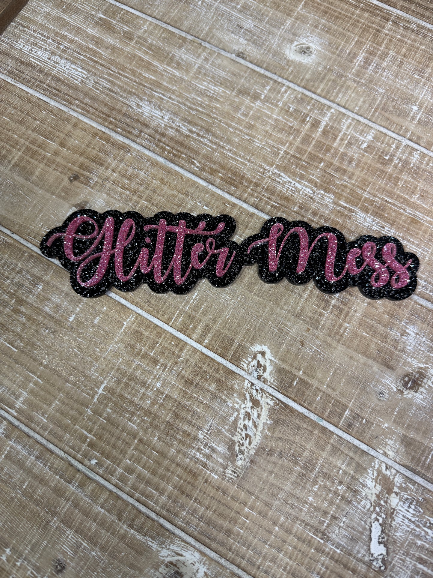 Custom Acrylic Social Media Name Plate