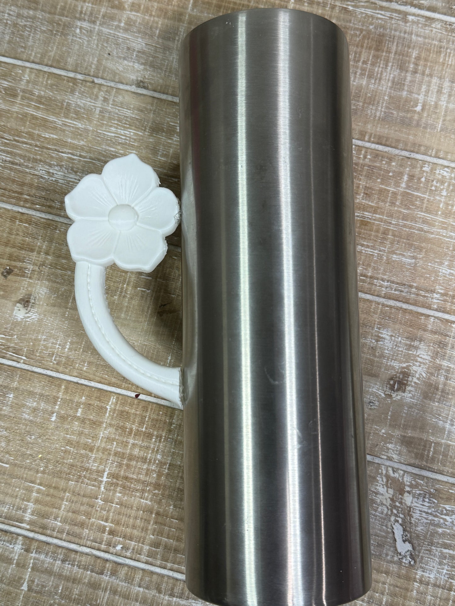 Leather Flower Handle