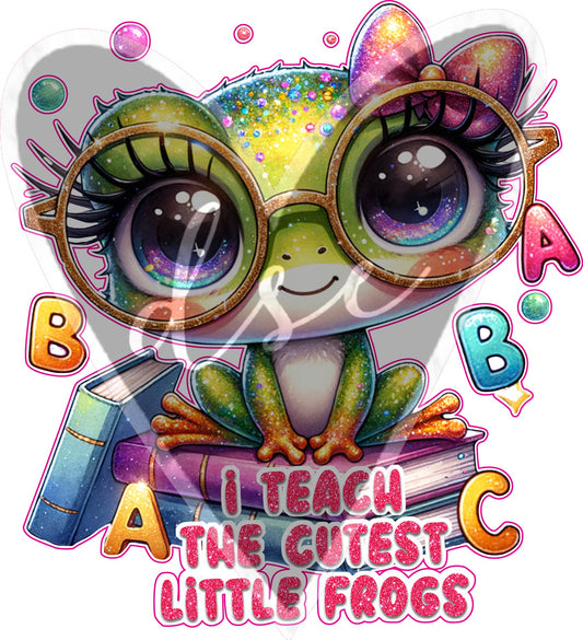 Assorted I Teach the Cutest Frogs Vinyl