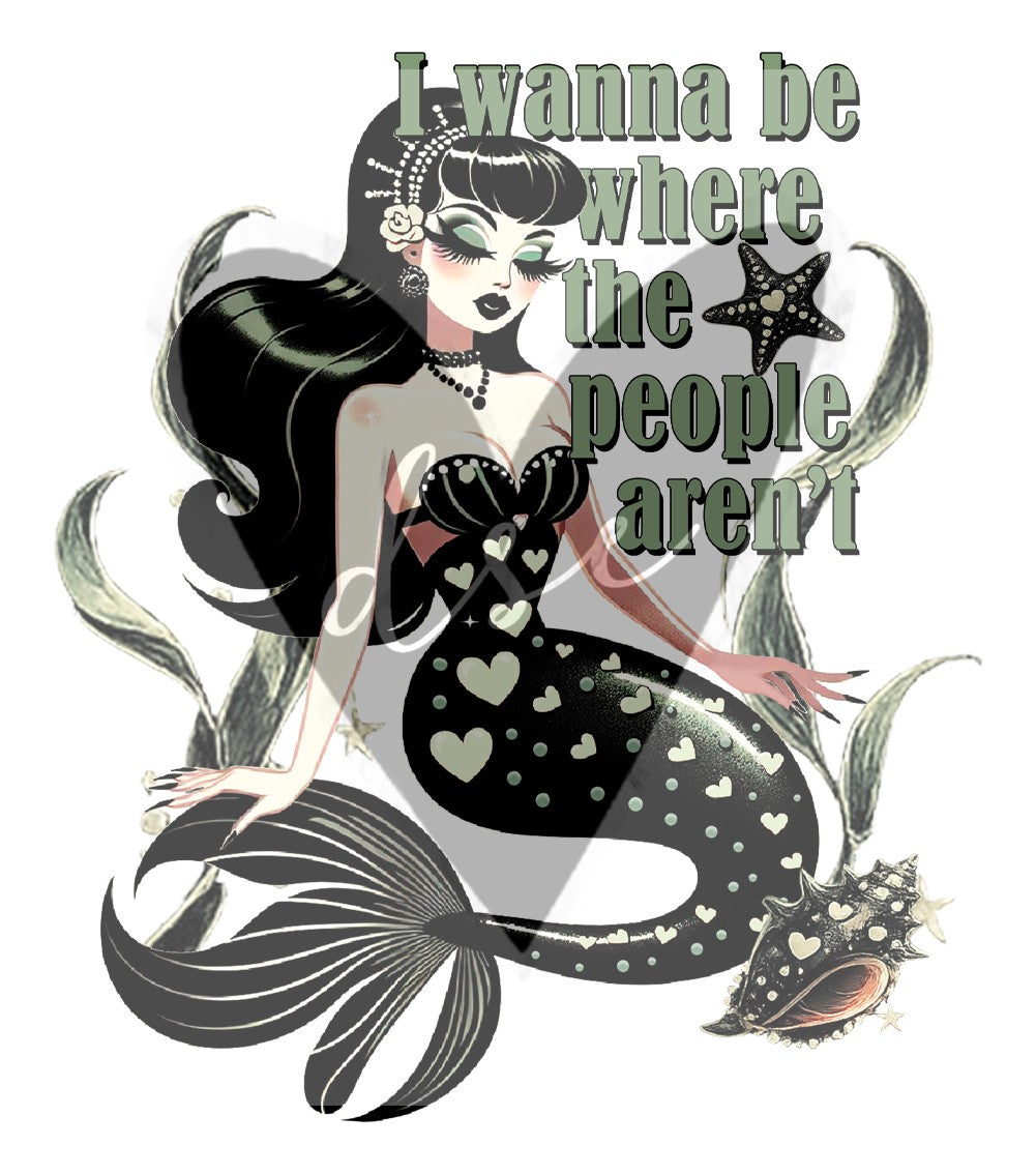 Where the People Aren't Mermaid Vinyl