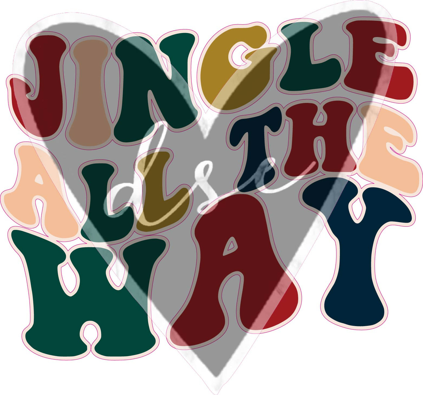 Assorted Jingle all the Way Vinyl