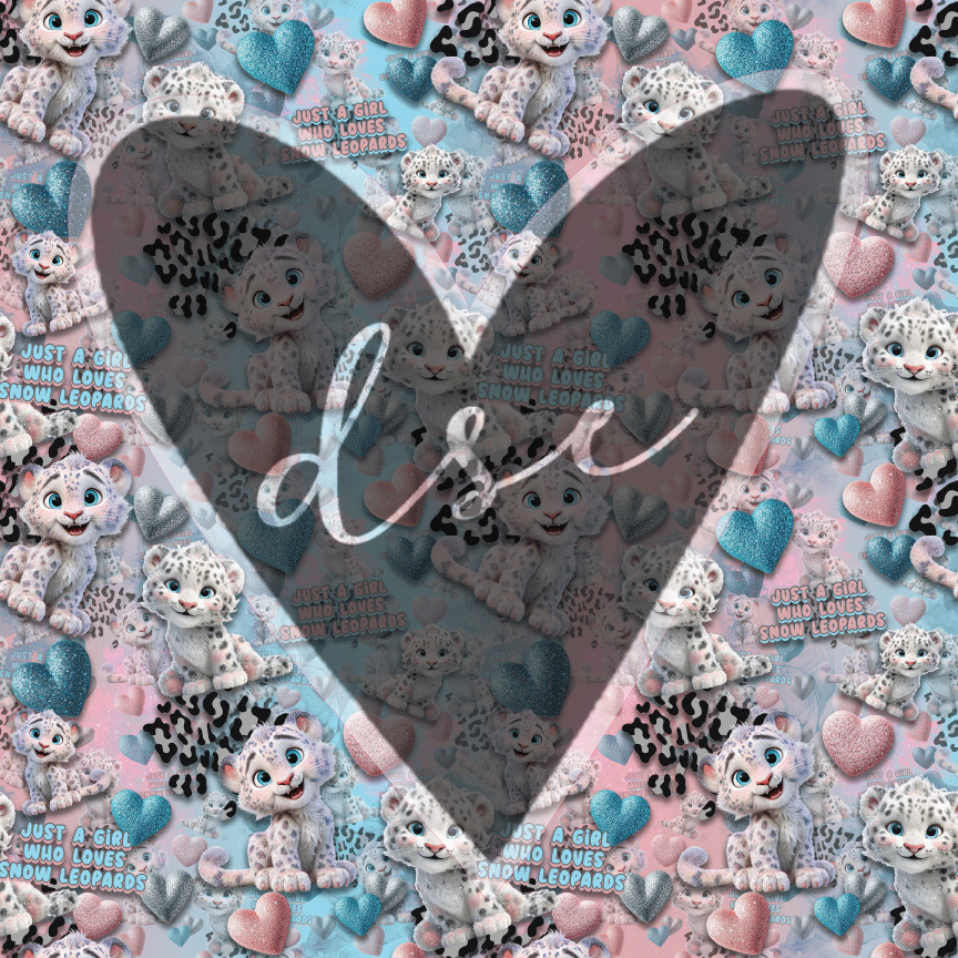 Assorted Snow Leopard Vinyl