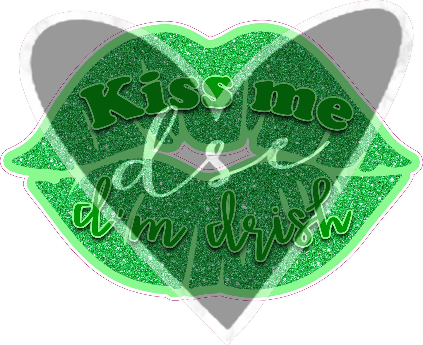 Kiss Me I'm Irish Assorted Vinyl