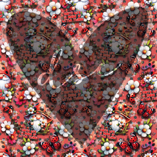 Assorted Ladybug Gnome Vinyl