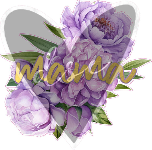 Assorted Lilac Floral Vinyl