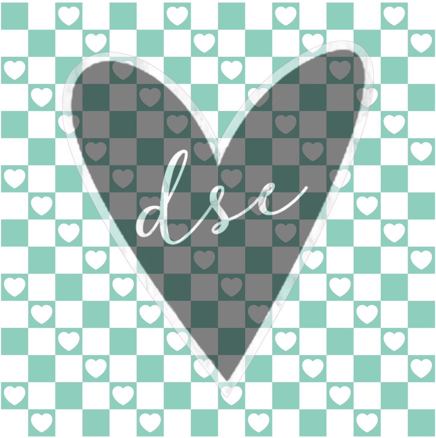 Assorted Checker Sheets UV DTF