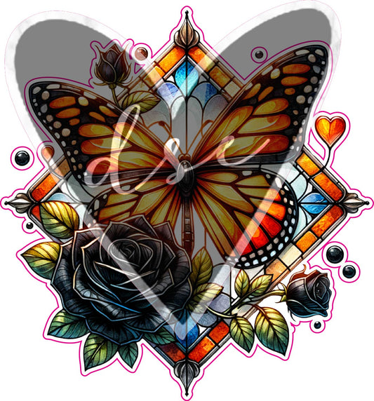 Assorted Monarch Stained Glass Vinyl