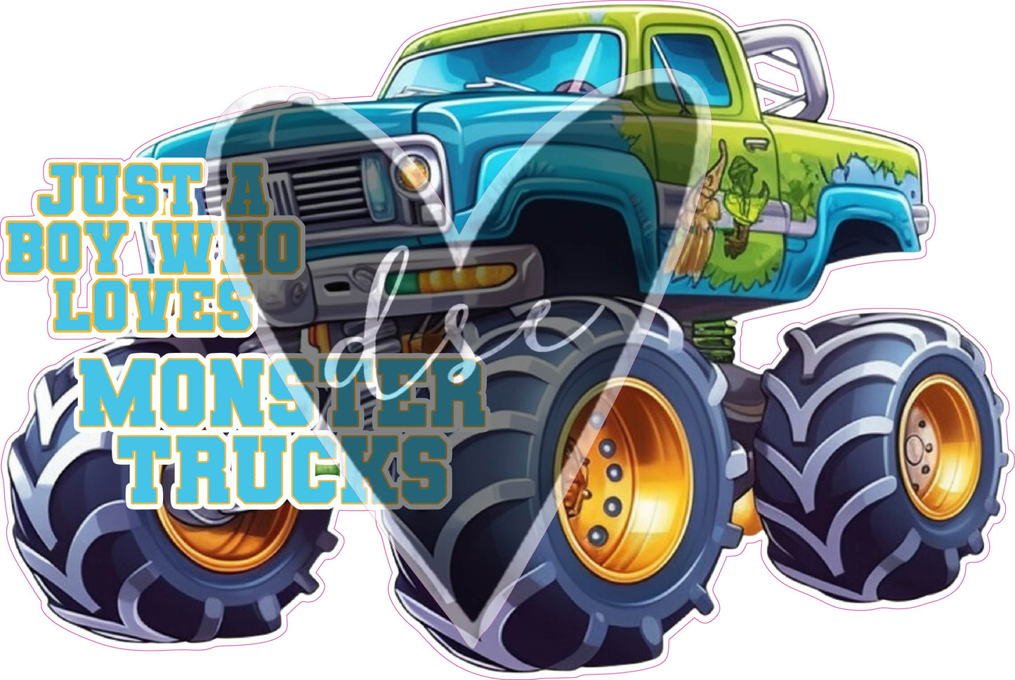 Assorted Trucks Vinyl