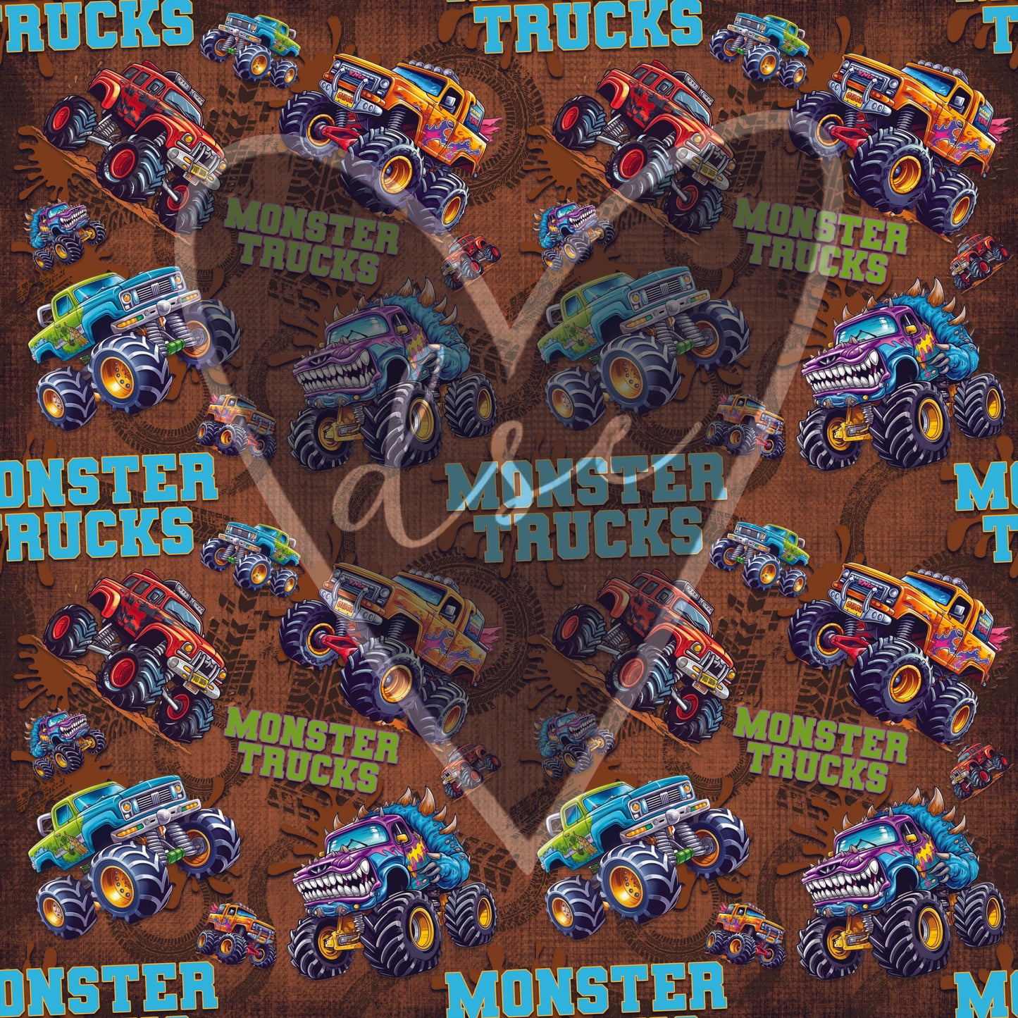 Assorted Trucks Vinyl