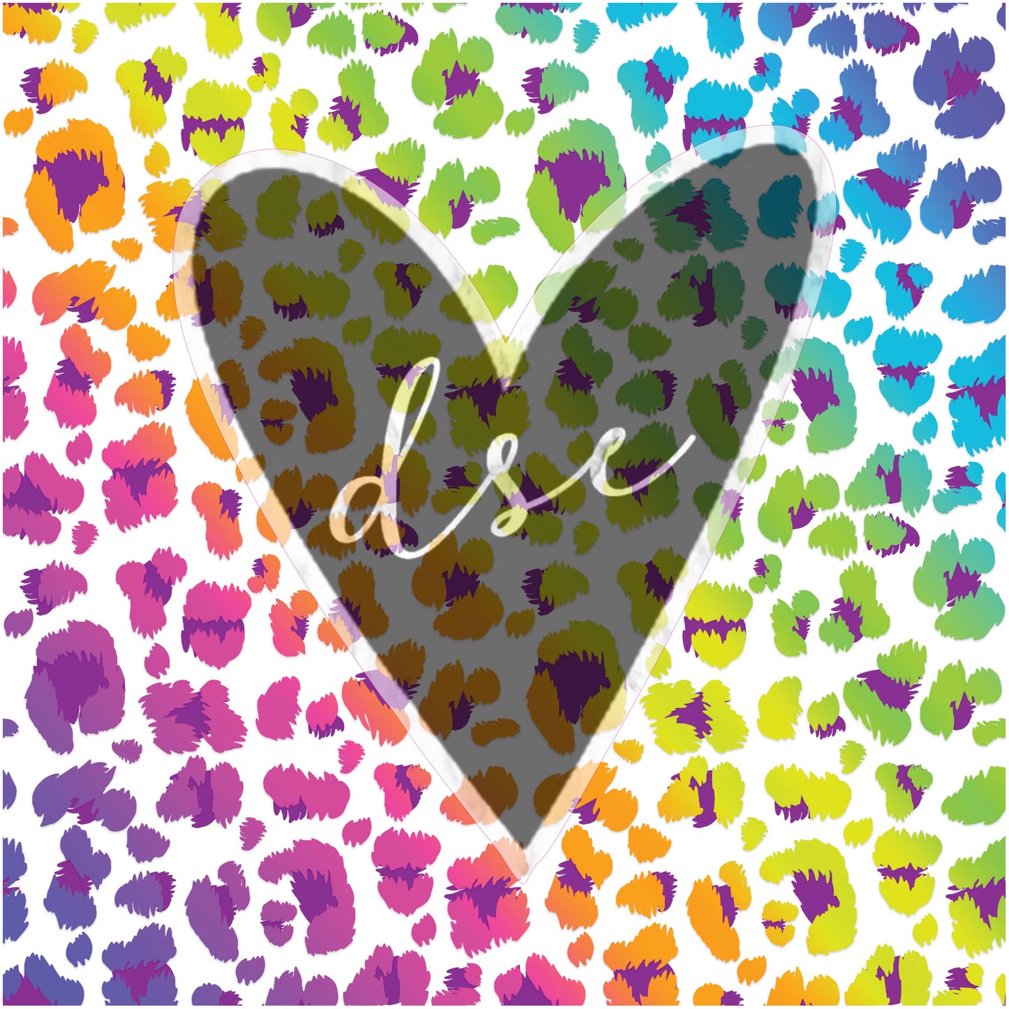 Assorted Leopard Print Vinyl Sheet
