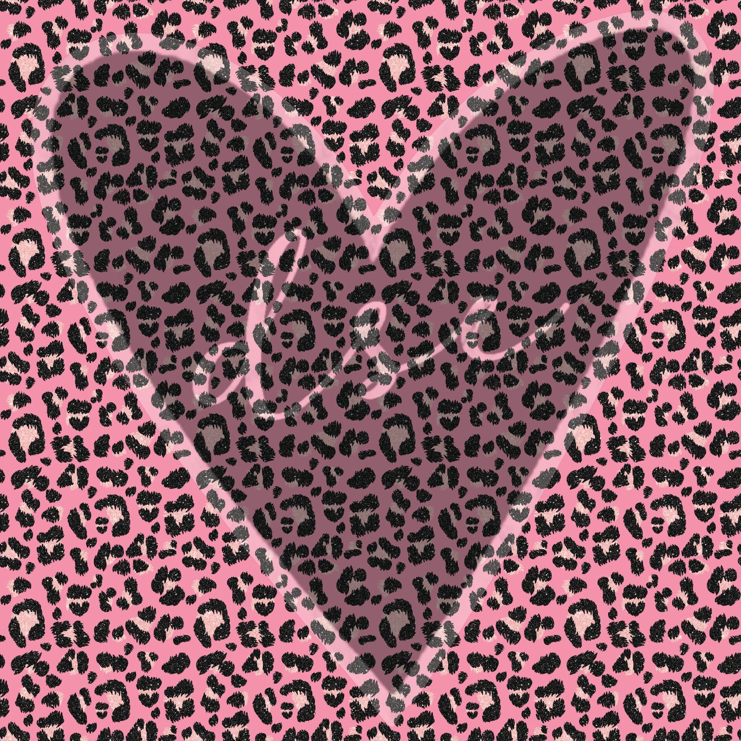 Assorted Leopard Print Vinyl Sheet