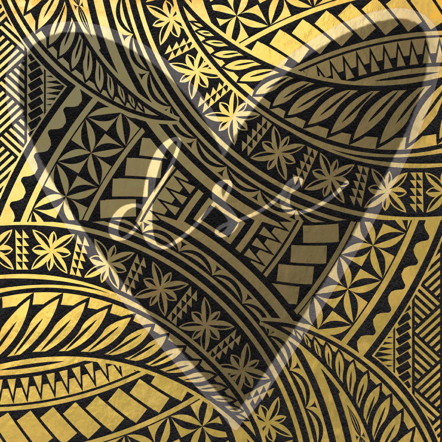 Assorted Polynesian Pattern Vinyl