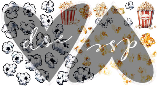 Popcorn Filler Sheet UV DTF