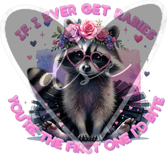 Rabies Raccoon Vinyl