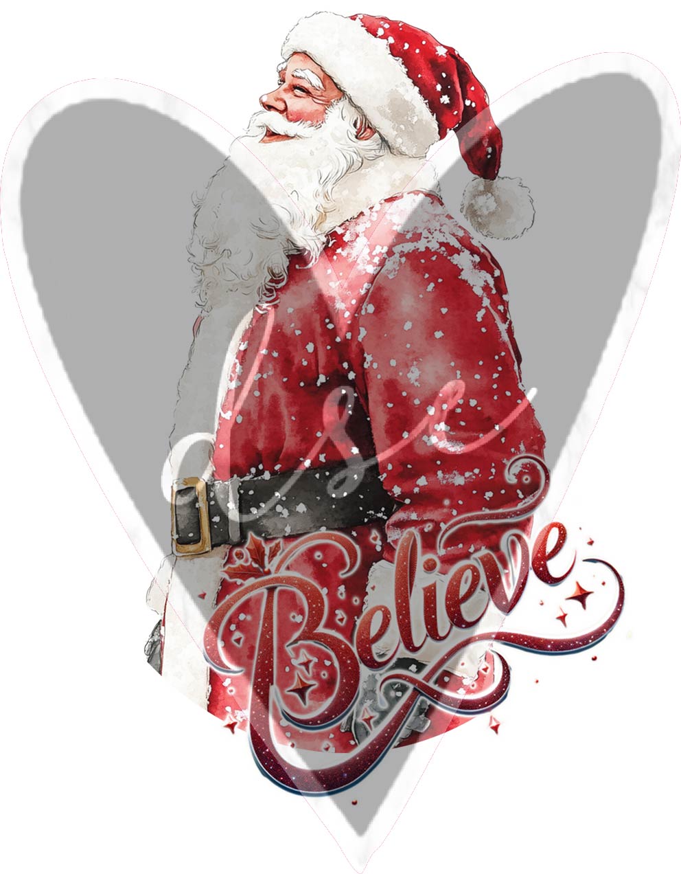 Santa Believe Vinyl
