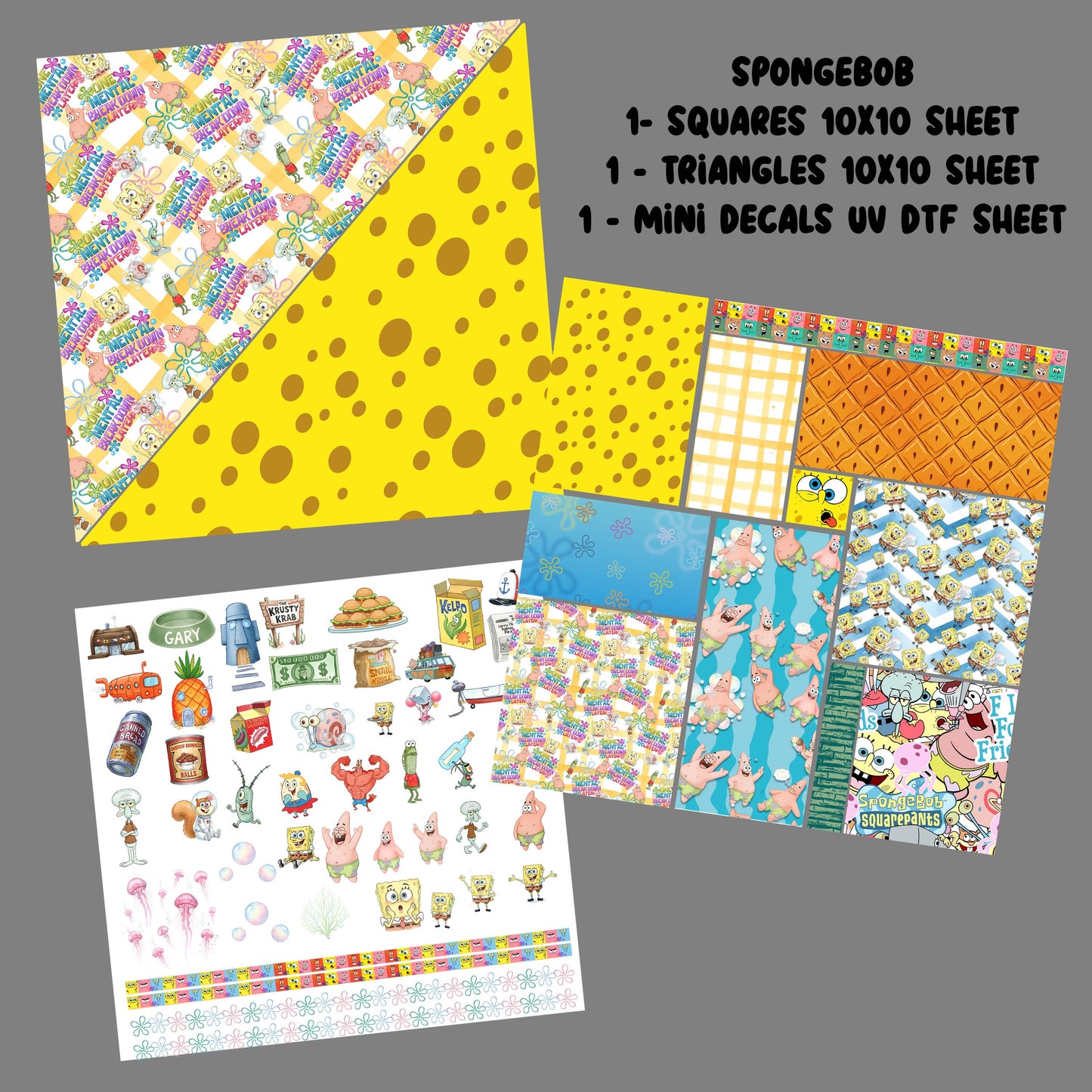 10x10 Patchwork Sets
