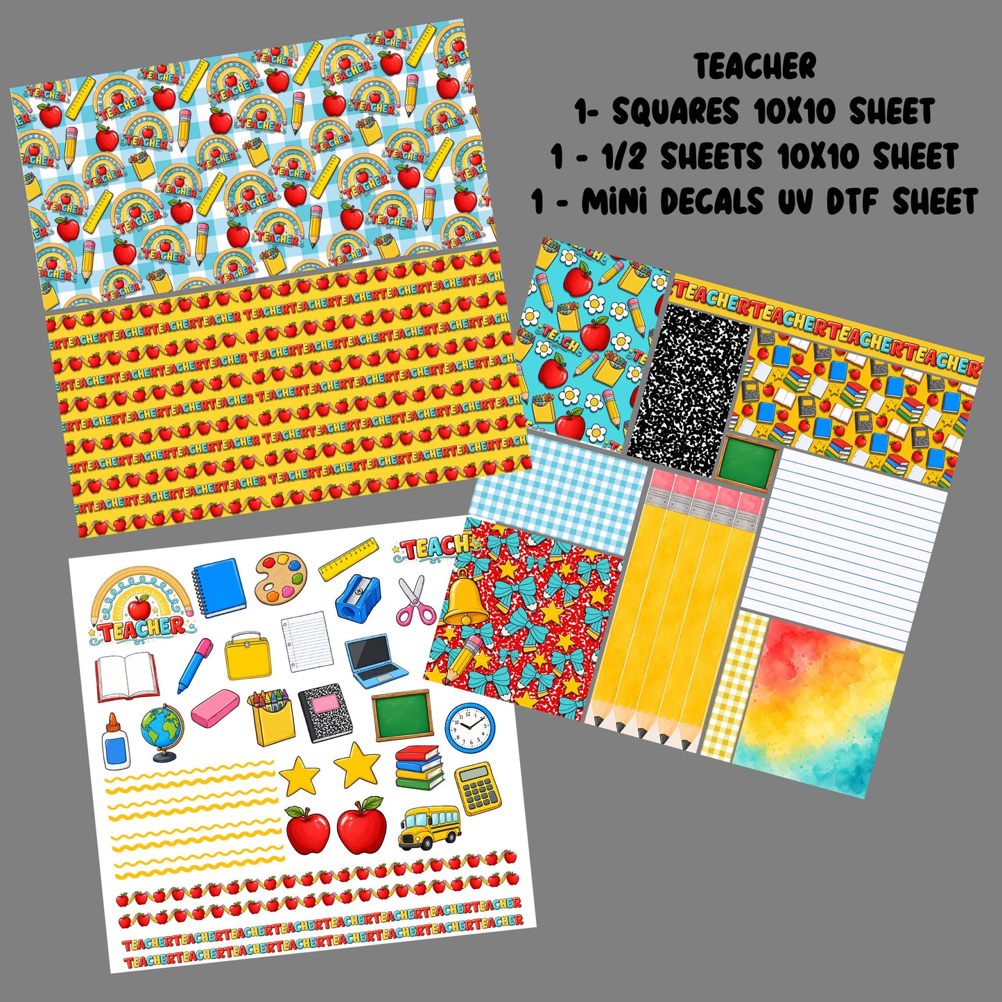 10x10 Patchwork Sets