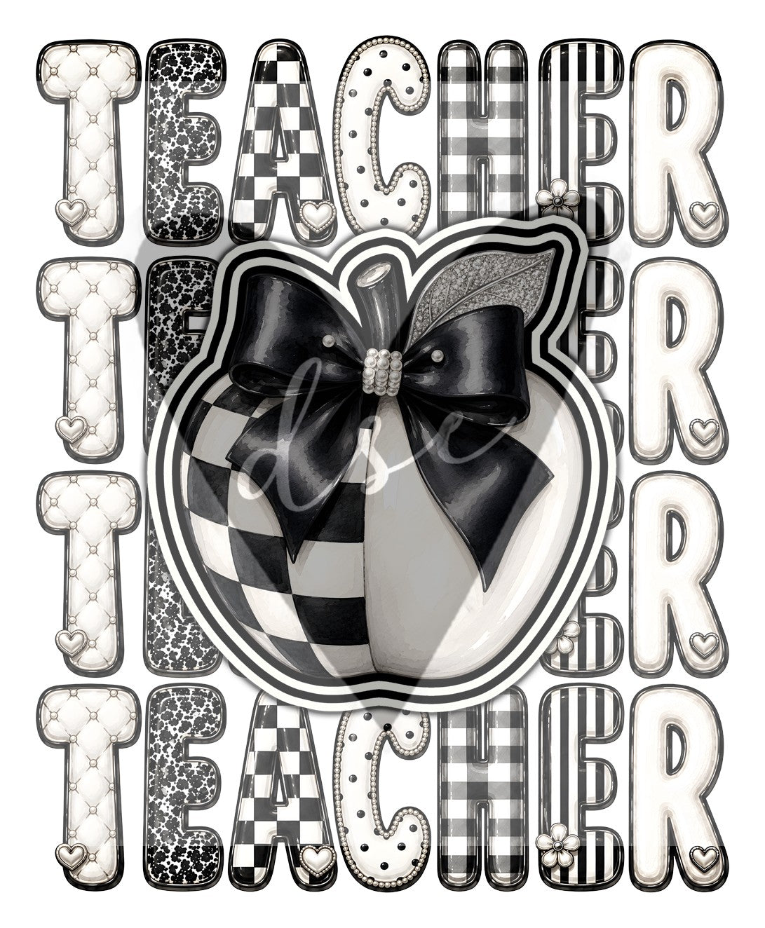 Assorted Teacher Vinyl