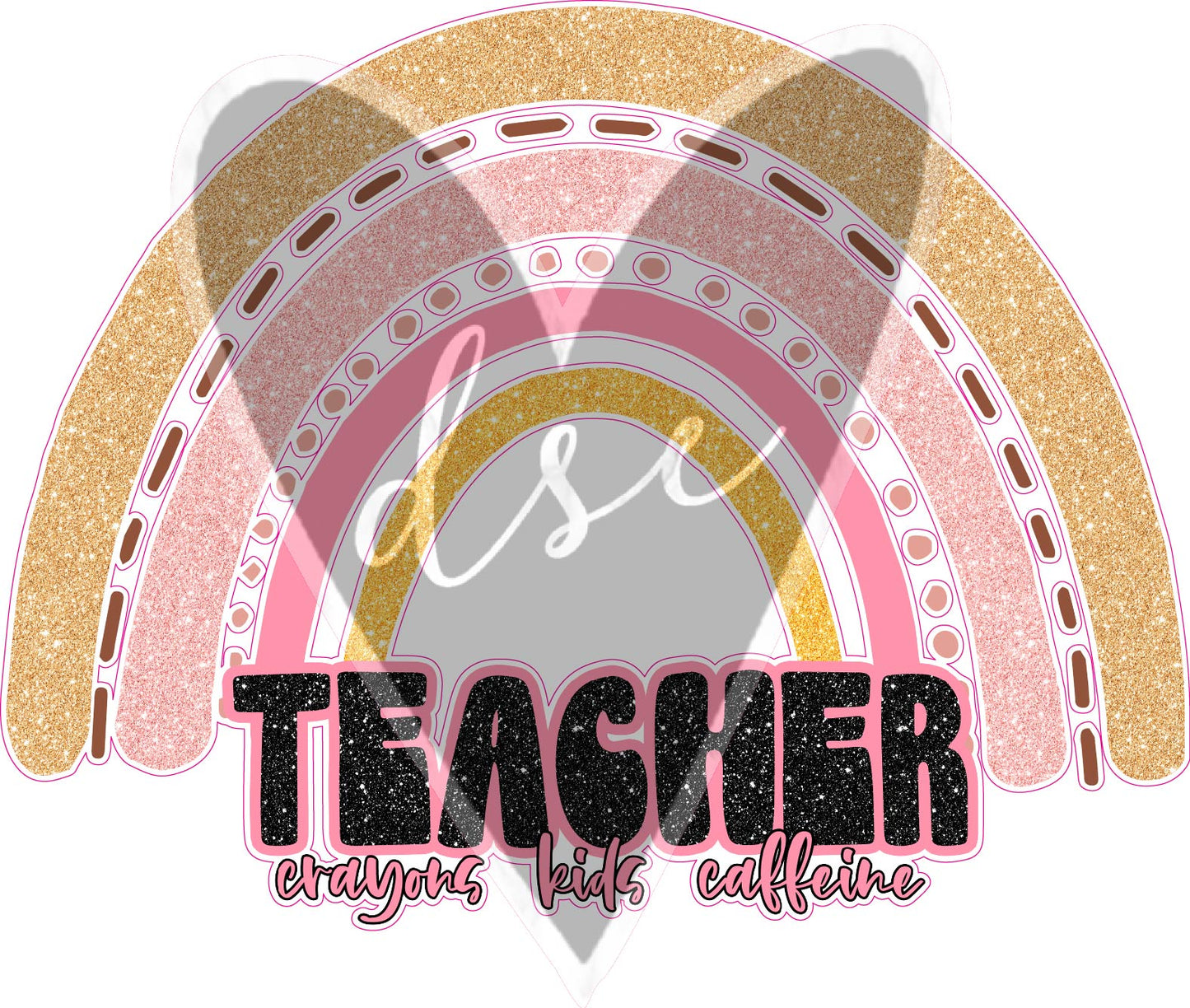 Assorted Teacher Vinyl