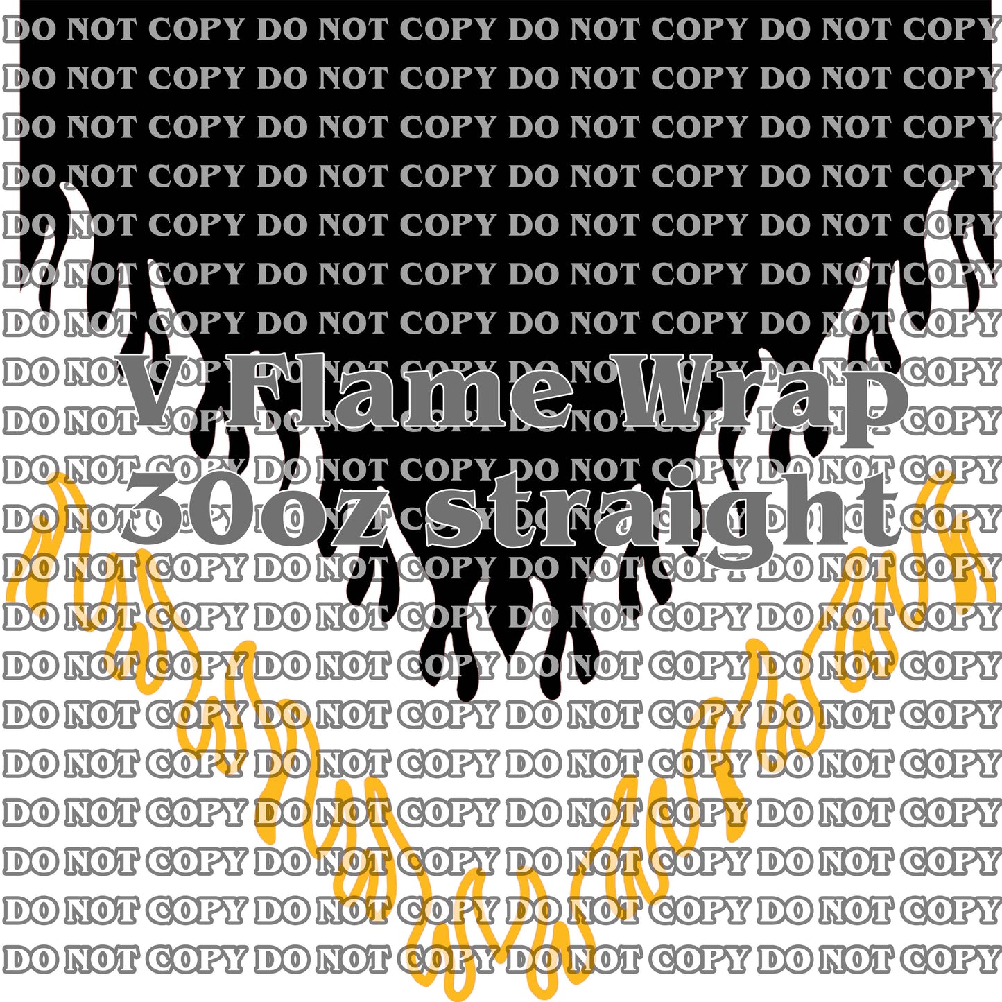 V Flame Wrap SVG