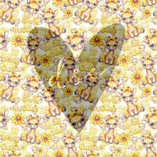 Assorted Giraffe Vinyl