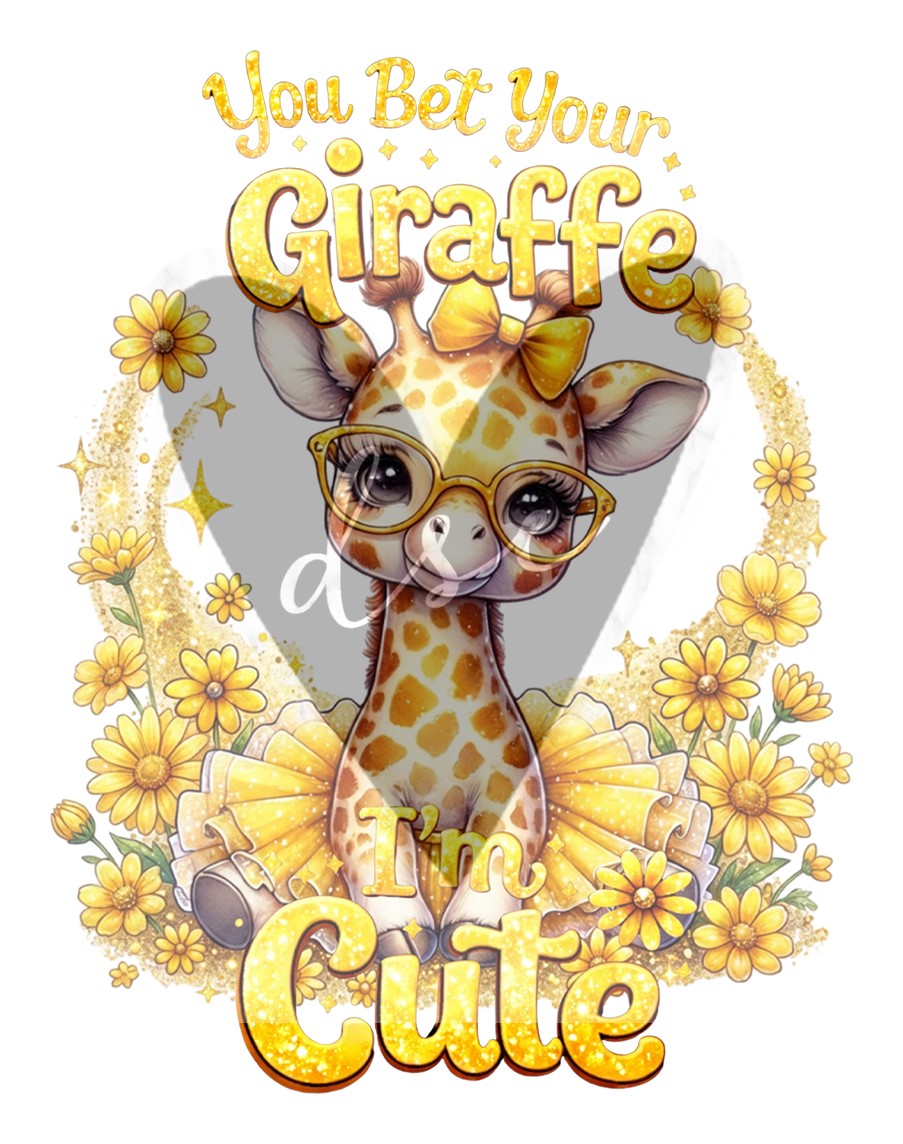 Assorted Giraffe Vinyl