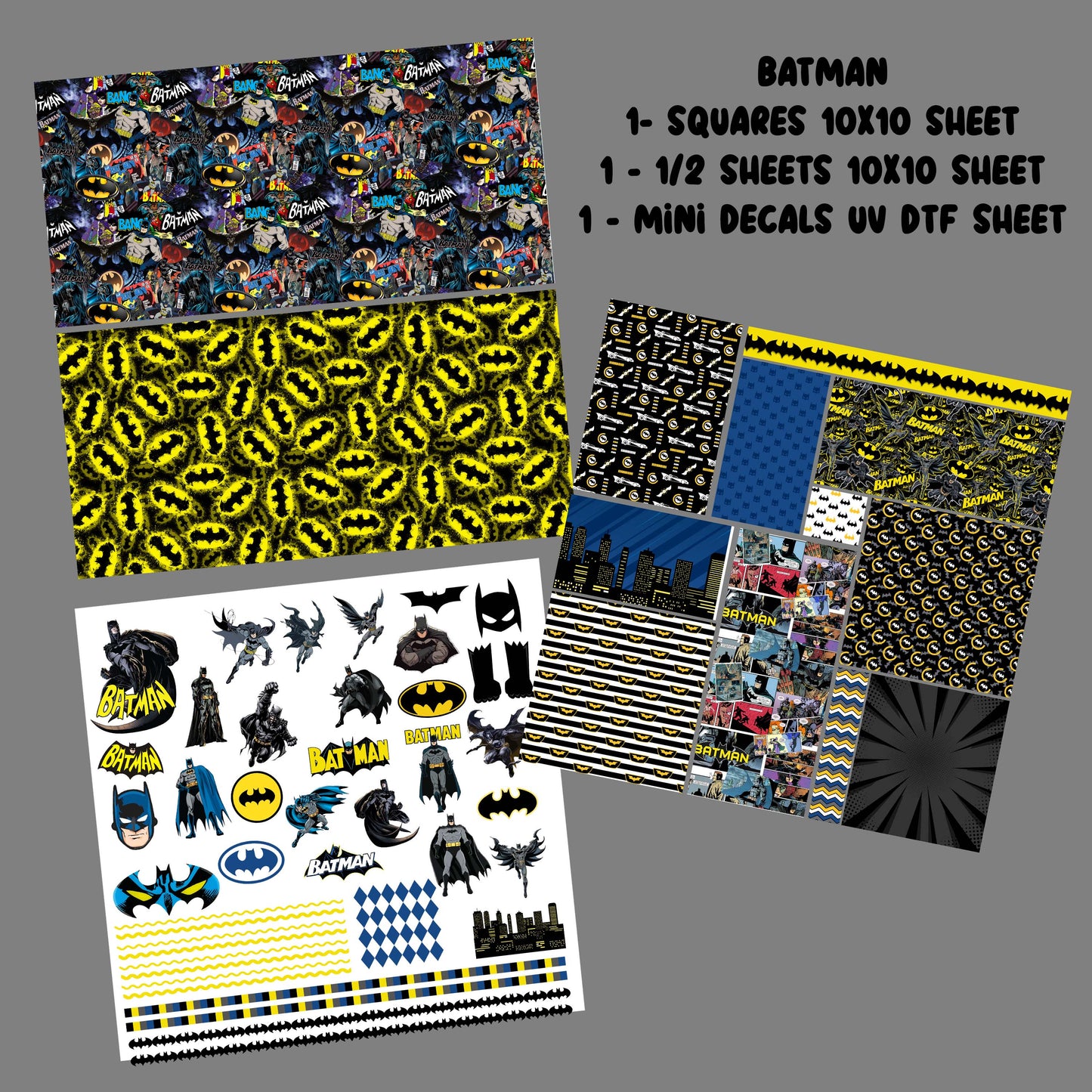 10x10 Patchwork Sets