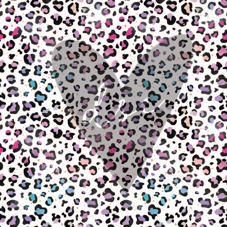 Assorted Leopard Print Vinyl Sheet