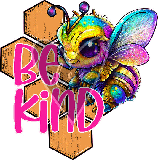 Be Kind Neon Decal