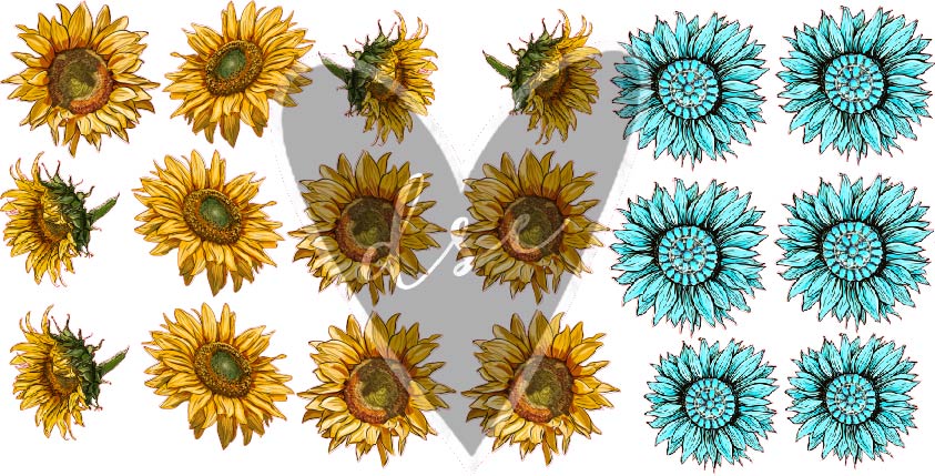 Sunflowers Filler Sheet