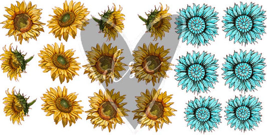 Sunflowers Filler Sheet